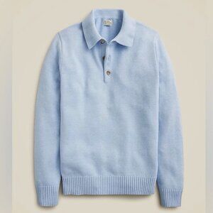 J. Cew Heritage cotton sweater-polo Sz Men's XL Blue